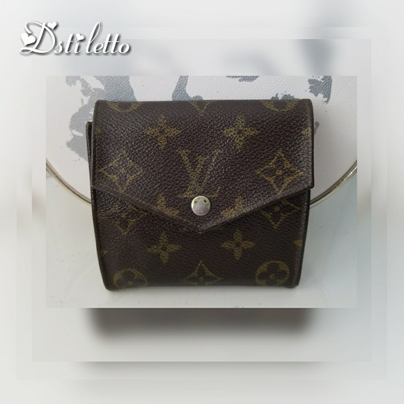 Louis Vuitton Other - LOUIS VUITTON Brown Double Bifold Wallet